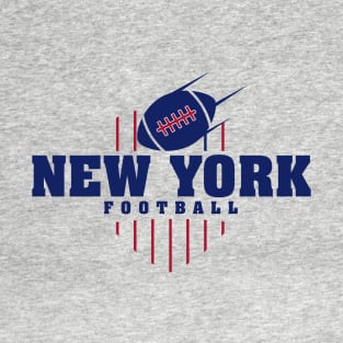 New York Football Team Color T-Shirt